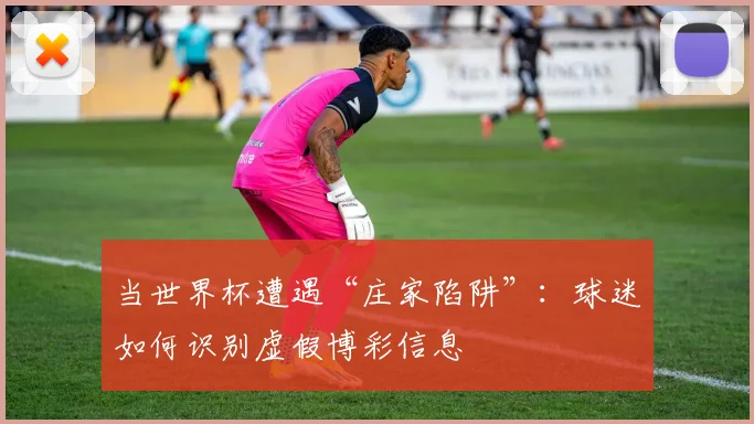 当世界杯遭遇“庄家陷阱”：球迷如何识别虚假博彩信息